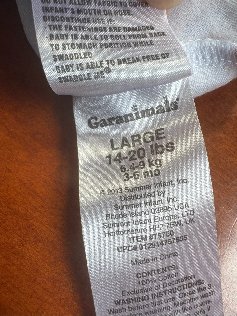 Garanimals set swaddleme